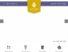 Tablet Screenshot of lukthai.com